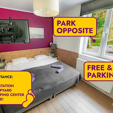 Apartament Gdansk Park Srodmiescie Sidlice Exterior foto